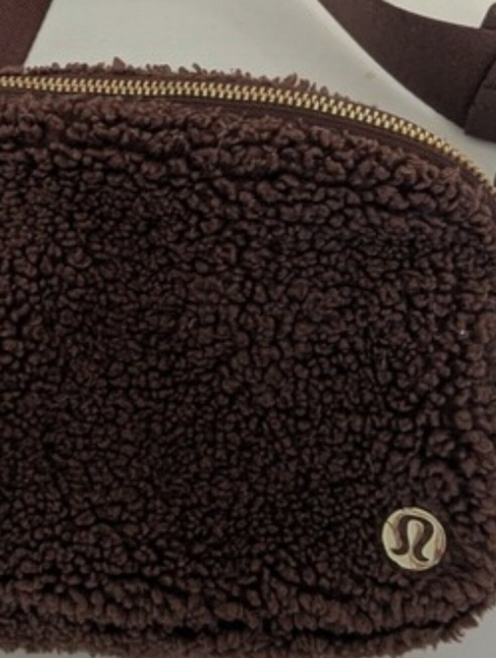 lululemon athletica Brown Sherpa Belt Bag/EUC - Picture 3 of 4